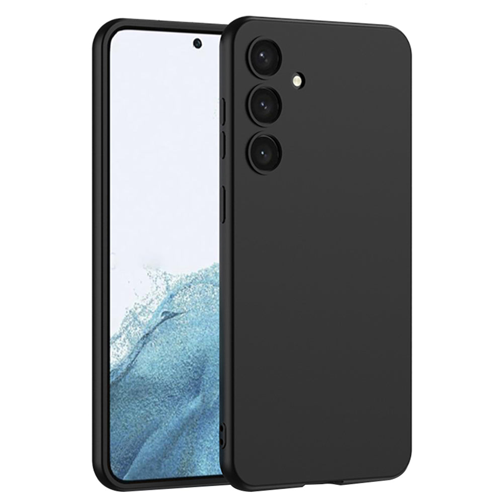 GKK For Samsung Galaxy S24+ Phone Case Skin-touch Ultra Thin PC Back Cover - Black