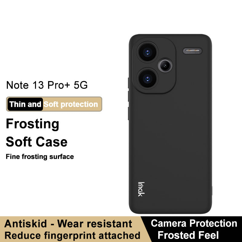 IMAK UC-3 Series For Xiaomi Redmi Note 13 Pro+ Case Matte Soft TPU Mobile Phone Cover