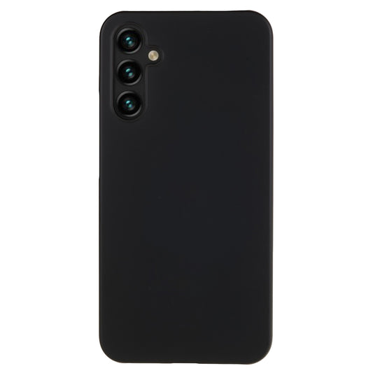 For Samsung Galaxy S24 Slim-Fit Phone Case Rubberized PC Anti-fall Phone Cover - Black