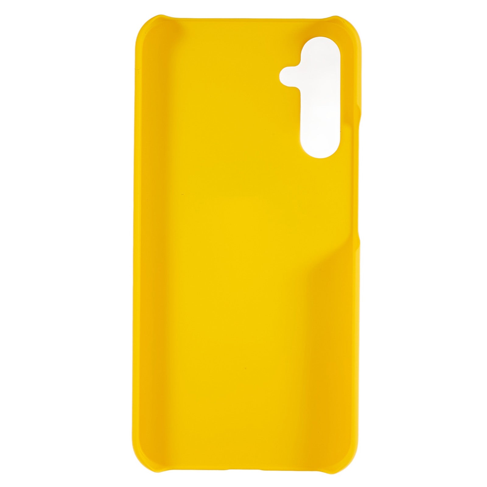 For Samsung Galaxy S24 Slim-Fit Phone Case Rubberized PC Anti-fall Phone Cover - Yellow