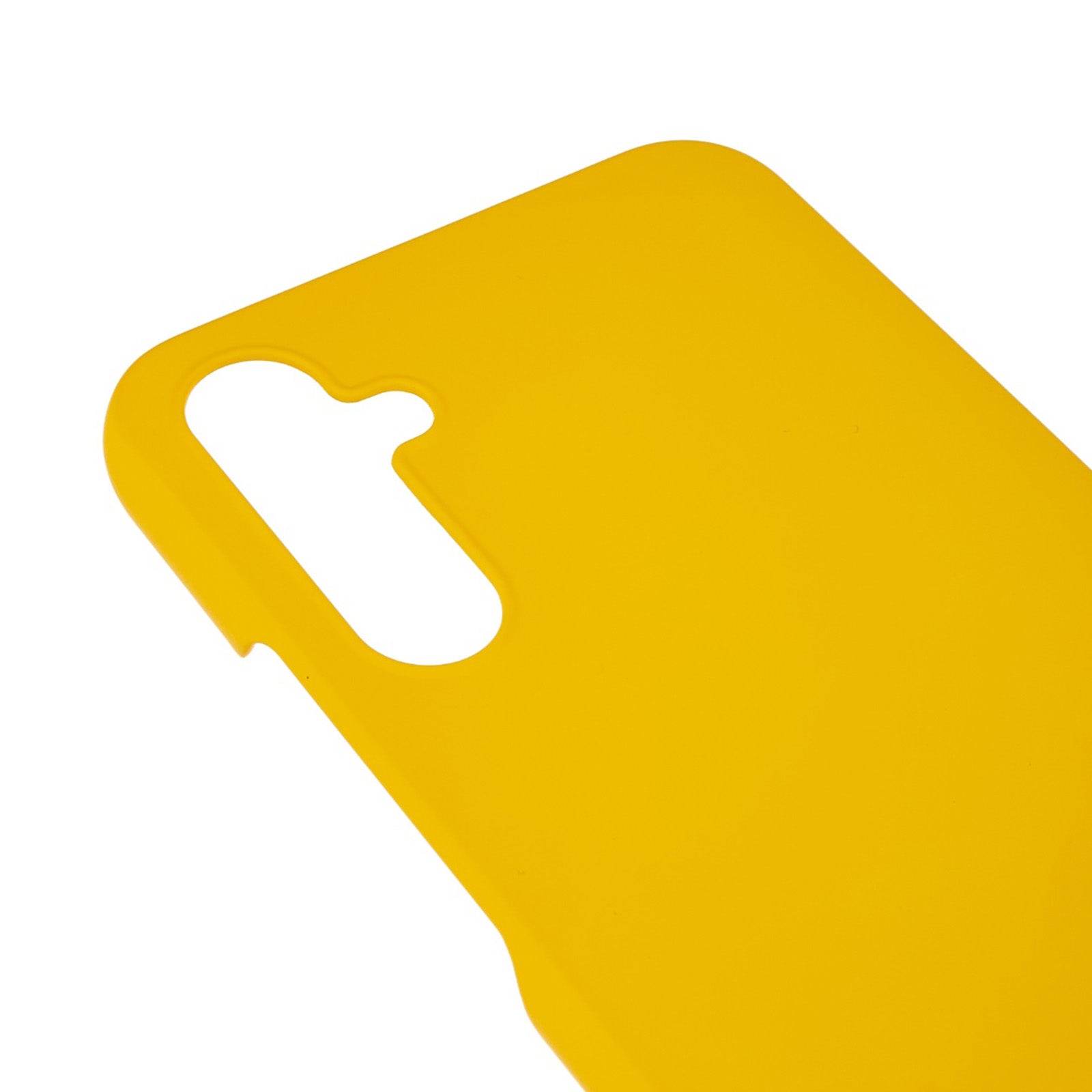 For Samsung Galaxy S24 Slim-Fit Phone Case Rubberized PC Anti-fall Phone Cover - Yellow