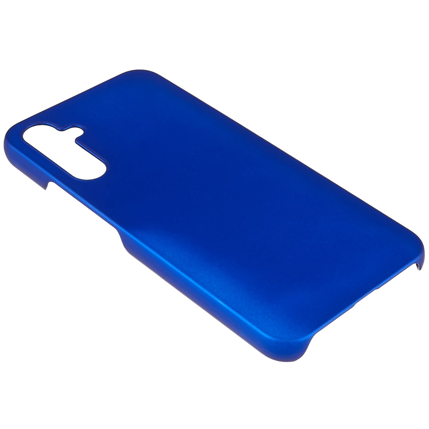 For Samsung Galaxy S24 Slim-Fit Phone Case Rubberized PC Anti-fall Phone Cover - Blue