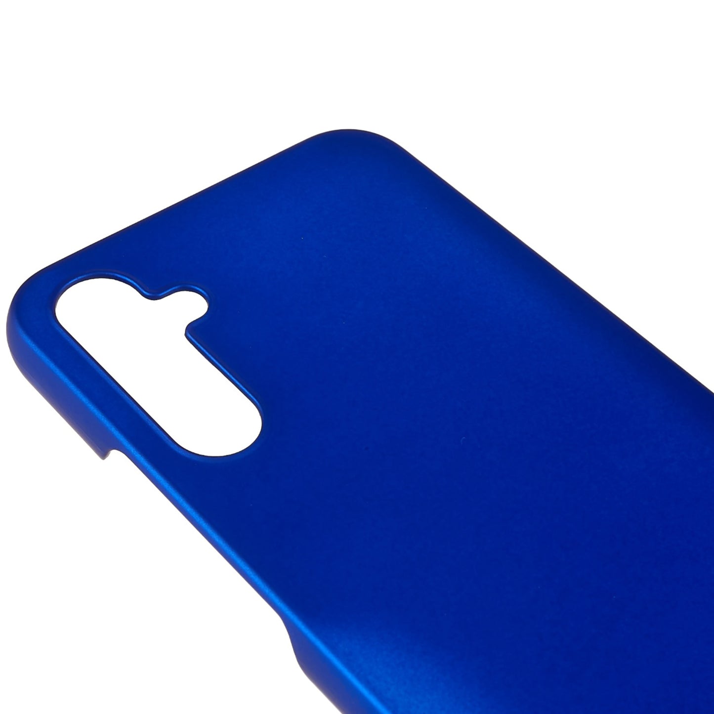 For Samsung Galaxy S24 Slim-Fit Phone Case Rubberized PC Anti-fall Phone Cover - Blue