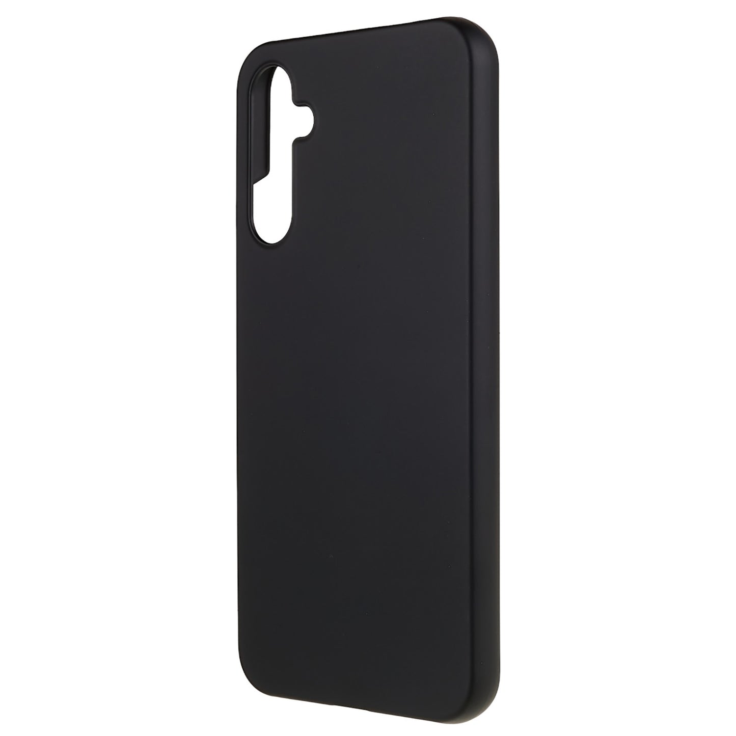 For Samsung Galaxy S24+ Case Shockproof Rubberized PC Phone Shell Slim Phone Cover - Black