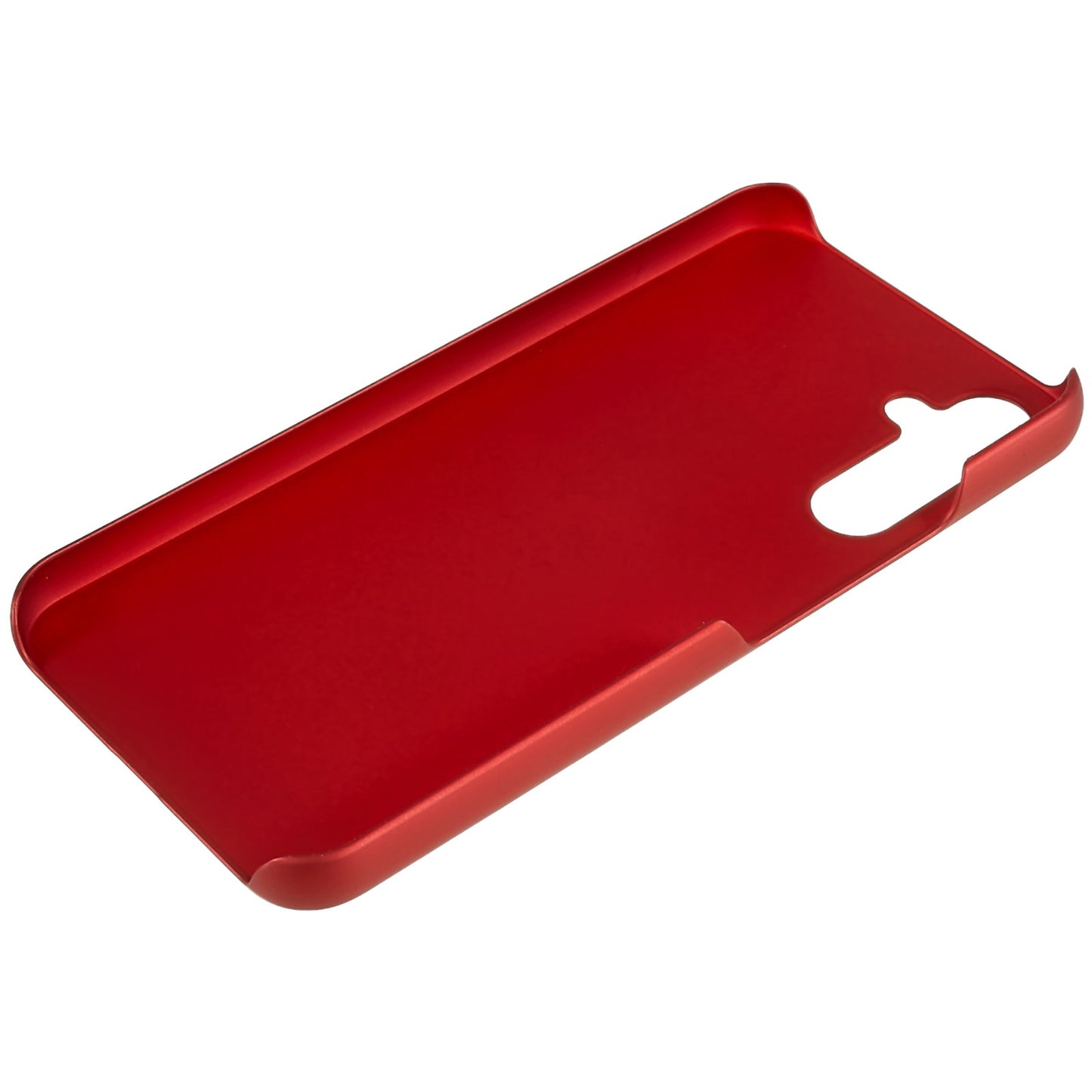 For Samsung Galaxy S24+ Case Shockproof Rubberized PC Phone Shell Slim Phone Cover - Red