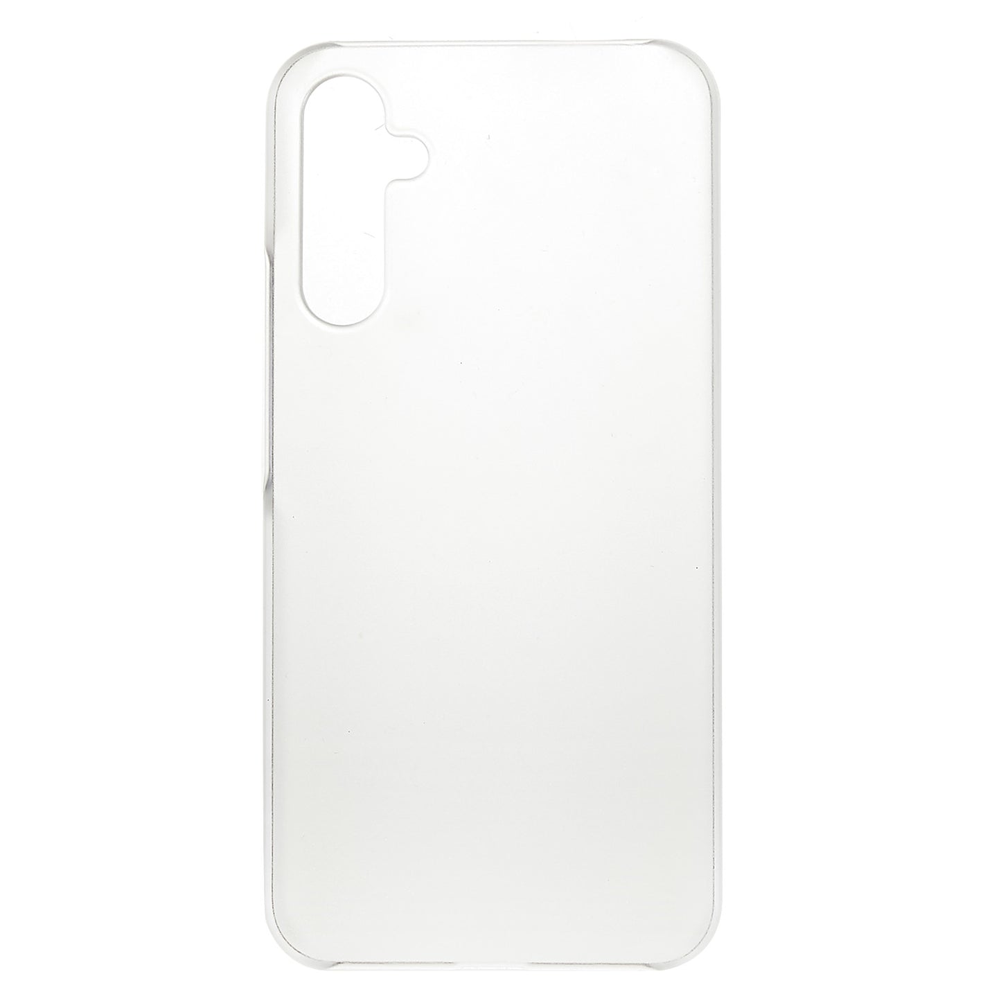 For Samsung Galaxy S24+ Case Shockproof Rubberized PC Phone Shell Slim Phone Cover - Transparent