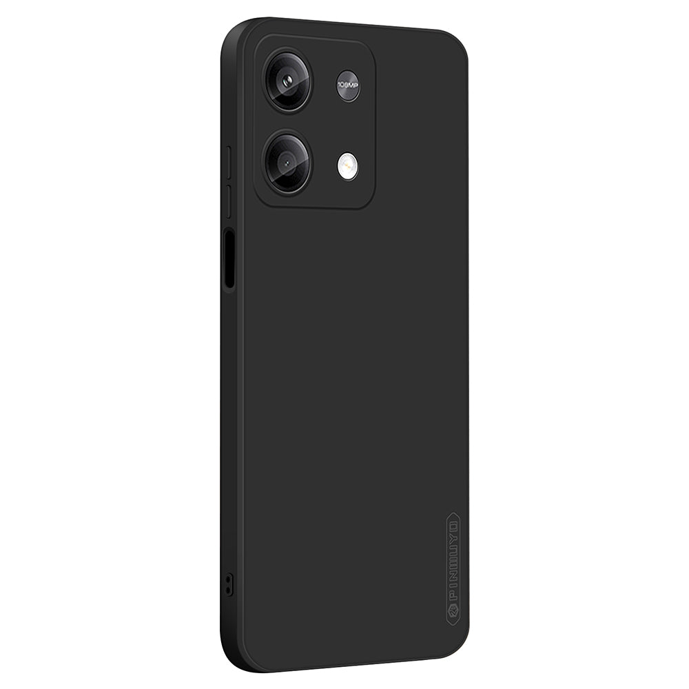 PINWUYO JK Touching Series for Xiaomi Redmi Note 13 5G Case Anti-scratch Soft TPU Cover - Black