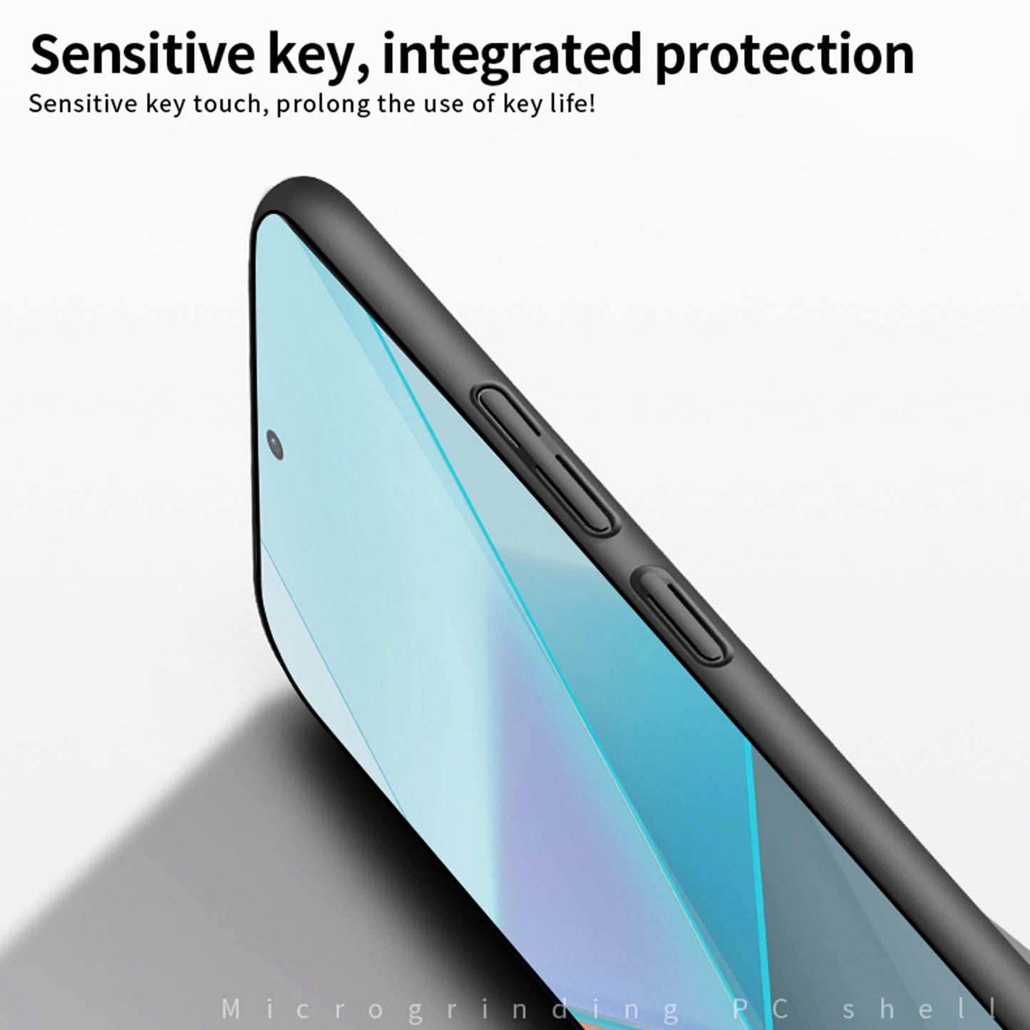 MOFI JK PC Series-1 for Xiaomi Redmi Note 13 5G Case Hard PC Matte Slim Phone Cover - Black