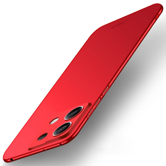 MOFI JK PC Series-1 for Xiaomi Redmi Note 13 5G Case Hard PC Matte Slim Phone Cover - Red