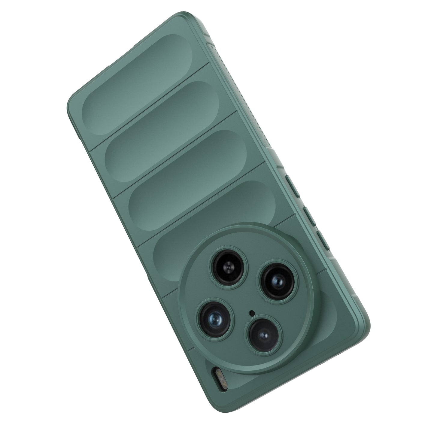 For vivo X100 Pro 5G Case Soft TPU Back Shell Rugged Cell Phone Protector Cover - Green