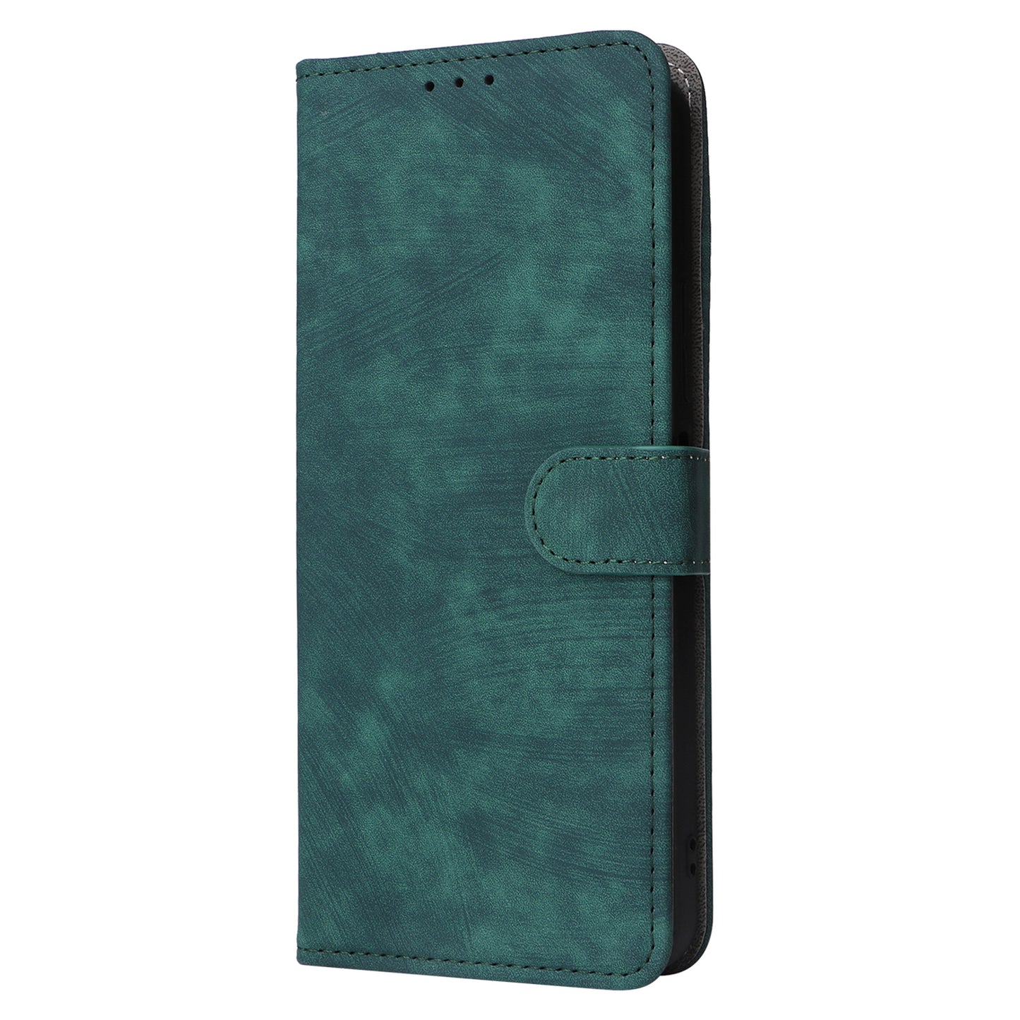 For Xiaomi Redmi Note 13 5G Cell Phone Case RFID Blocking Protective Cover with Strap - Green