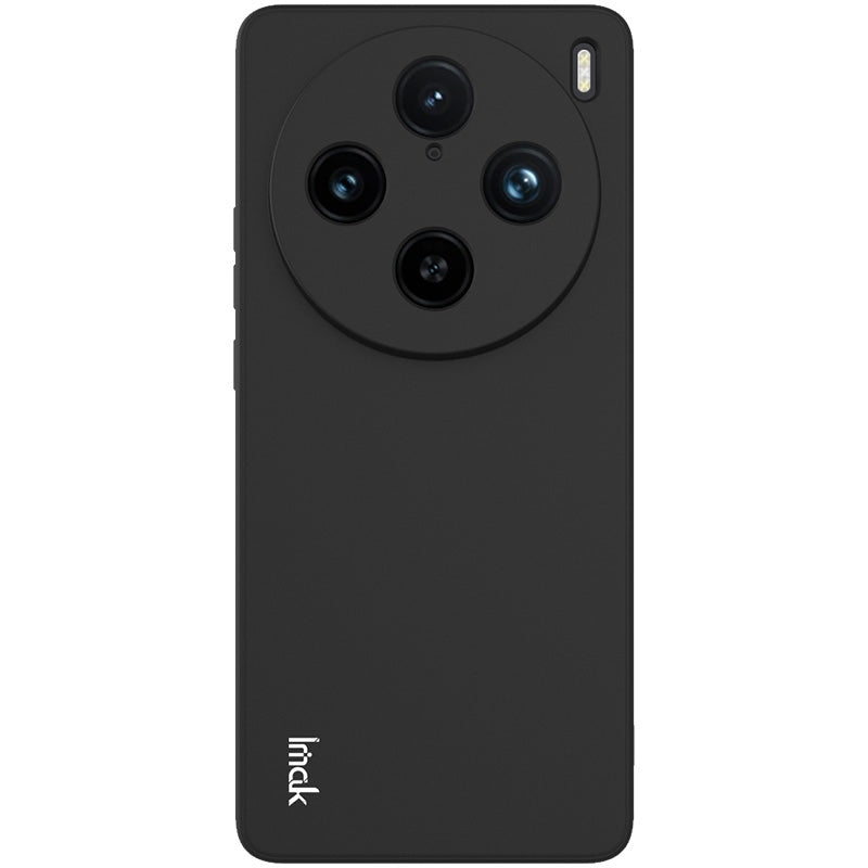 IMAK UC-4 Series for vivo X100 Pro 5G TPU Case Straight Edge Protective Phone Cover - Black