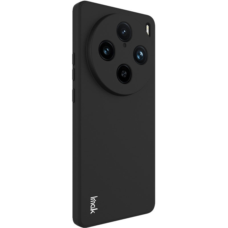 IMAK UC-4 Series for vivo X100 Pro 5G TPU Case Straight Edge Protective Phone Cover - Black