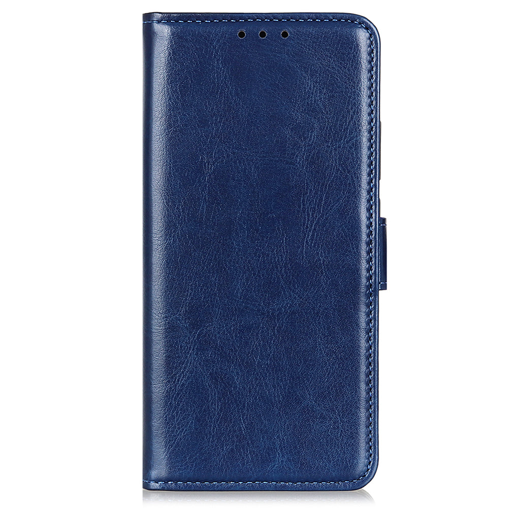For Xiaomi Redmi Note 13 5G / 13 5G (China) Case Phone Leather Cover with Stand Wallet - Blue