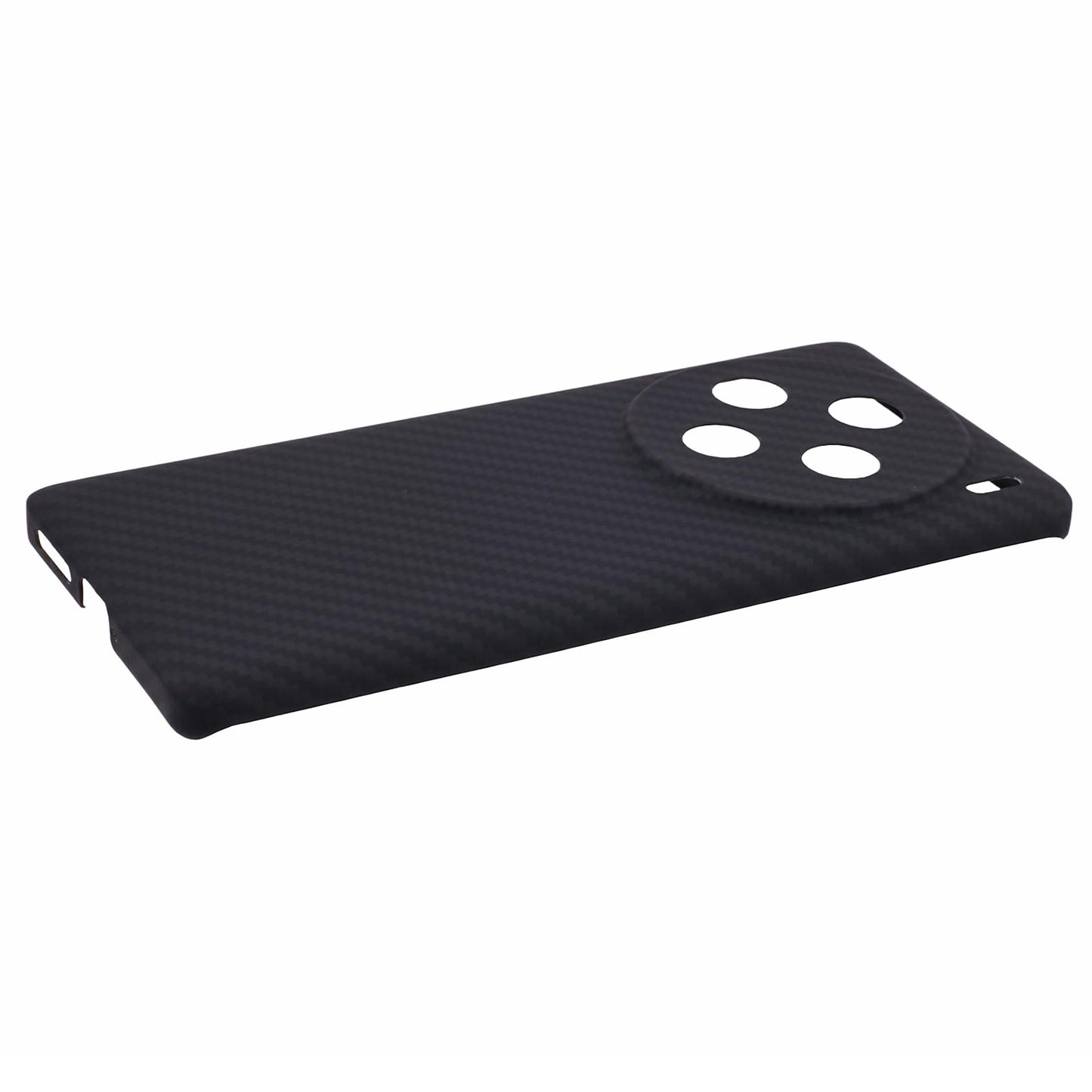 For vivo X100 5G Case 1500D Coarse Texture Aramid Fiber Precise Lens Cutout Phone Cover - Black
