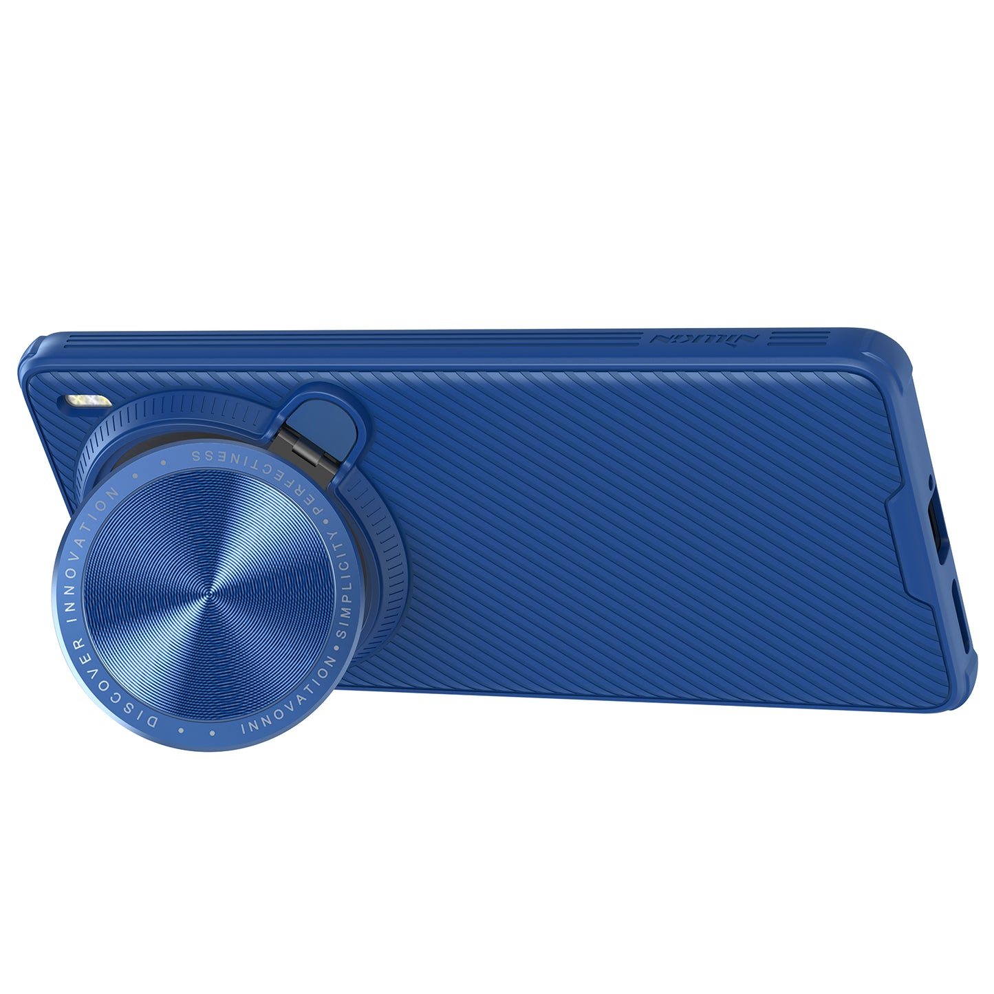 NILLKIN CamShield Prop Series for vivo X100 Pro 5G Case with Camera Cover and Kickstand - Blue