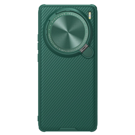 NILLKIN CamShield Prop Magnetic Series for vivo X100 Pro 5G Kickstand Phone Case with Slide Lens Cover - Green