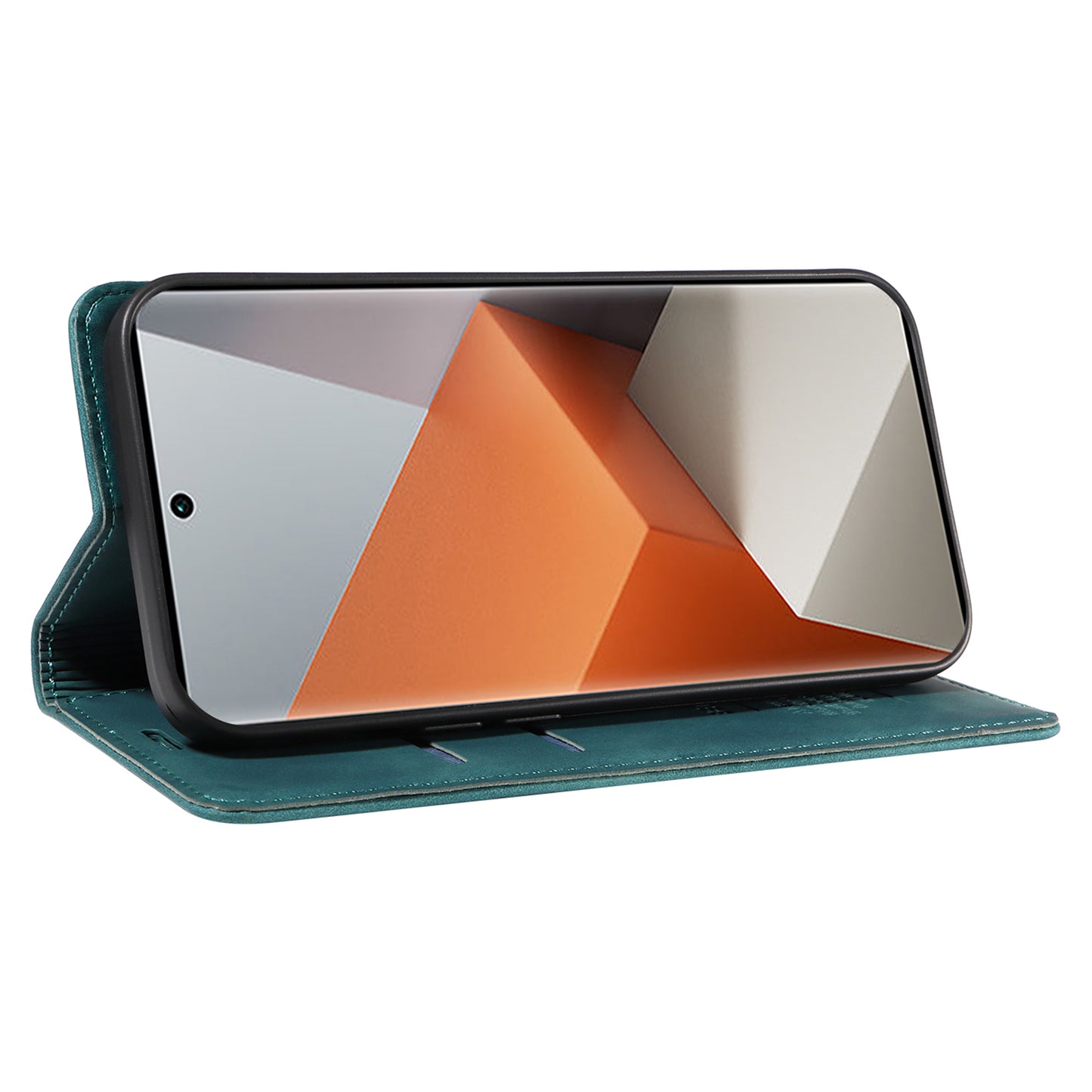 BETOPNICE 003 for Xiaomi Redmi Note 13 Pro+ 5G Wallet Case RFID Blocking Leather Cover - Green