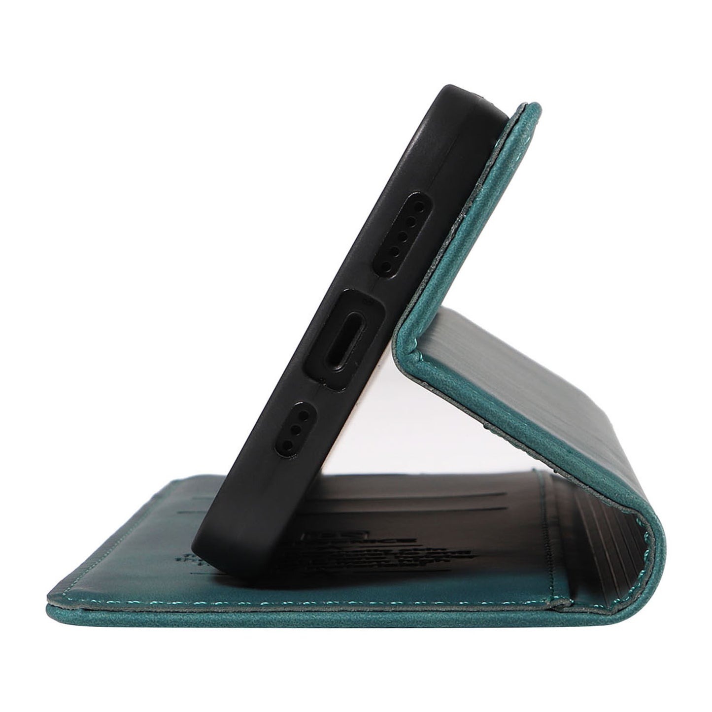 BETOPNICE 003 for Xiaomi Redmi Note 13 5G Leather Case RFID Blocking Stand Wallet - Green