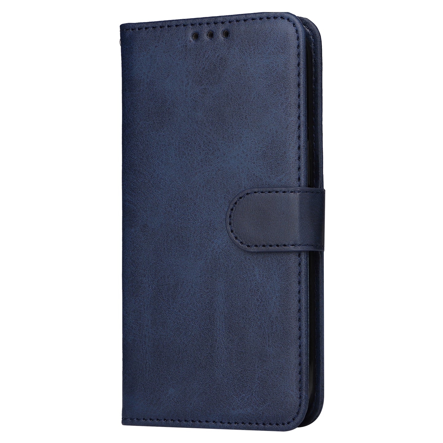 For Xiaomi Redmi Note 13 Pro+ 5G Leather Case Stand Cover Card Holder with Strap - Blue