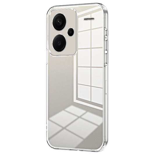 For Xiaomi Redmi Note 13 Pro+ 5G Case Crystal Clear Soft TPU Phone Shell with Precise Lens Cutout - Transparent