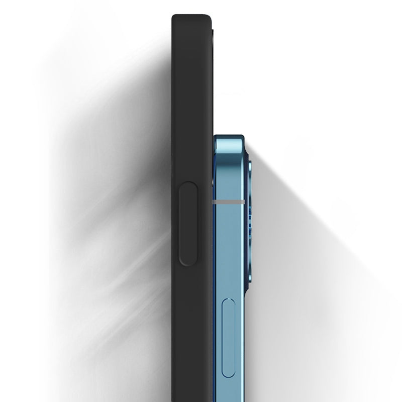 For Xiaomi Redmi Note 13 5G / 13 5G (China) Case Shockproof TPU Phone Cover with Straight Edge - Light Cyan