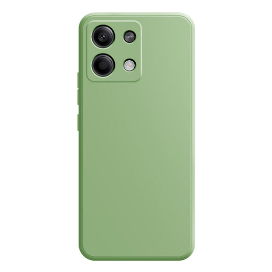 For Xiaomi Redmi Note 13 5G / 13 5G (China) Case Shockproof TPU Phone Cover with Straight Edge - Matcha Green