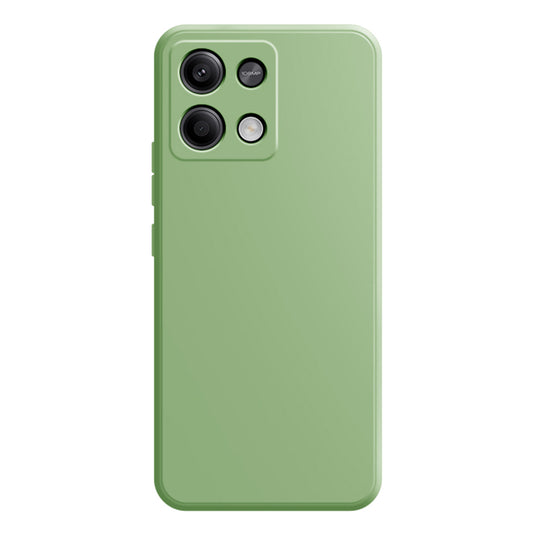 For Xiaomi Redmi Note 13 Pro 5G / Poco X6 5G Shockproof Case TPU Phone Cover with Straight Edge - Matcha Green
