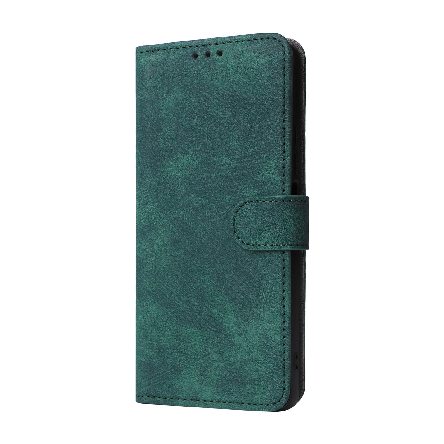 For Xiaomi Redmi Note 13R Pro 5G Case RFID Blocking Wallet PU Leather+TPU Phone Cover - Green