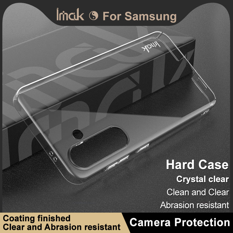 IMAK Crystal Case II Pro for Samsung Galaxy S24 Hard PC Case Clear Phone Back Protector