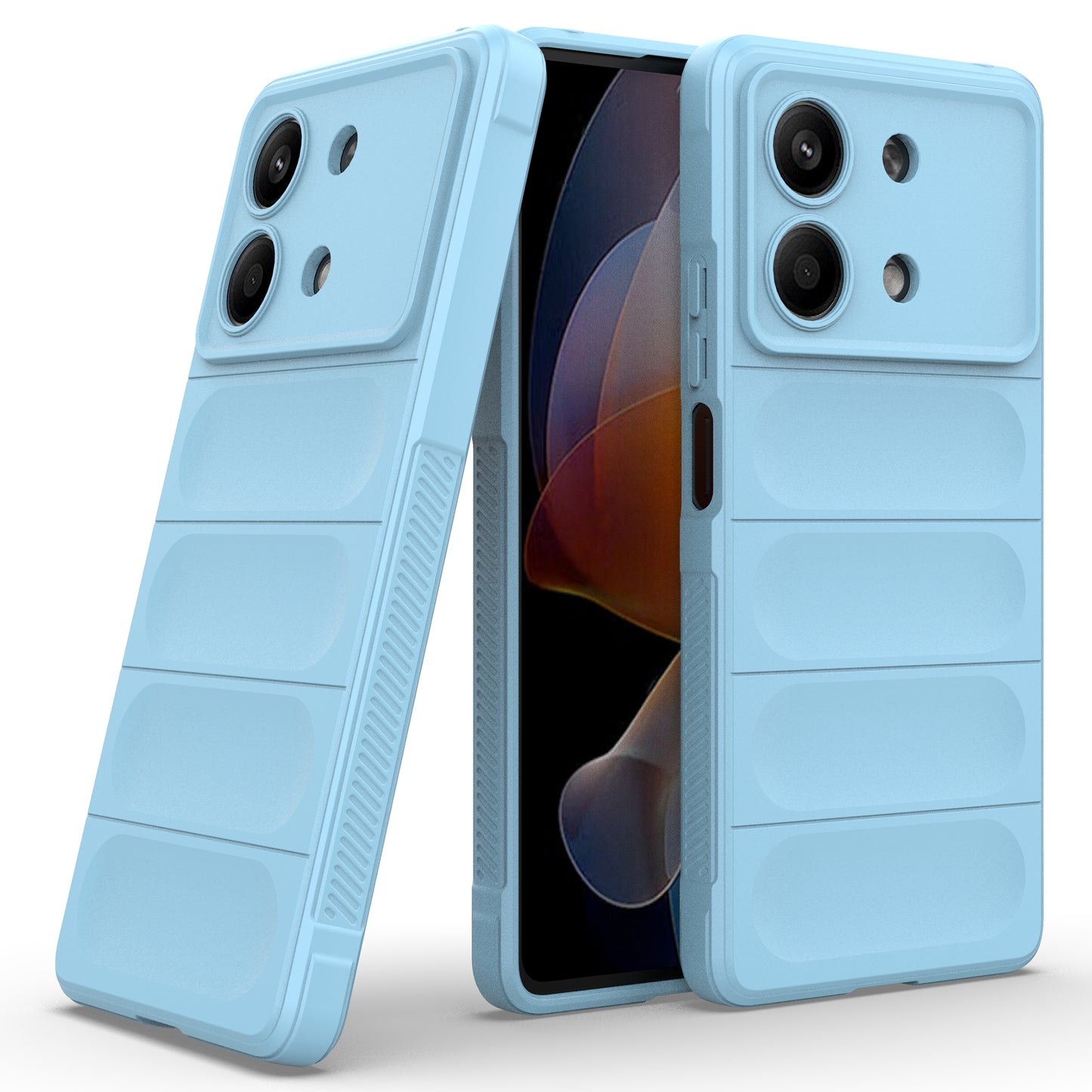 For Xiaomi Redmi Note 13R Pro 5G TPU Case Anti-drop Phone Cover - Baby Blue