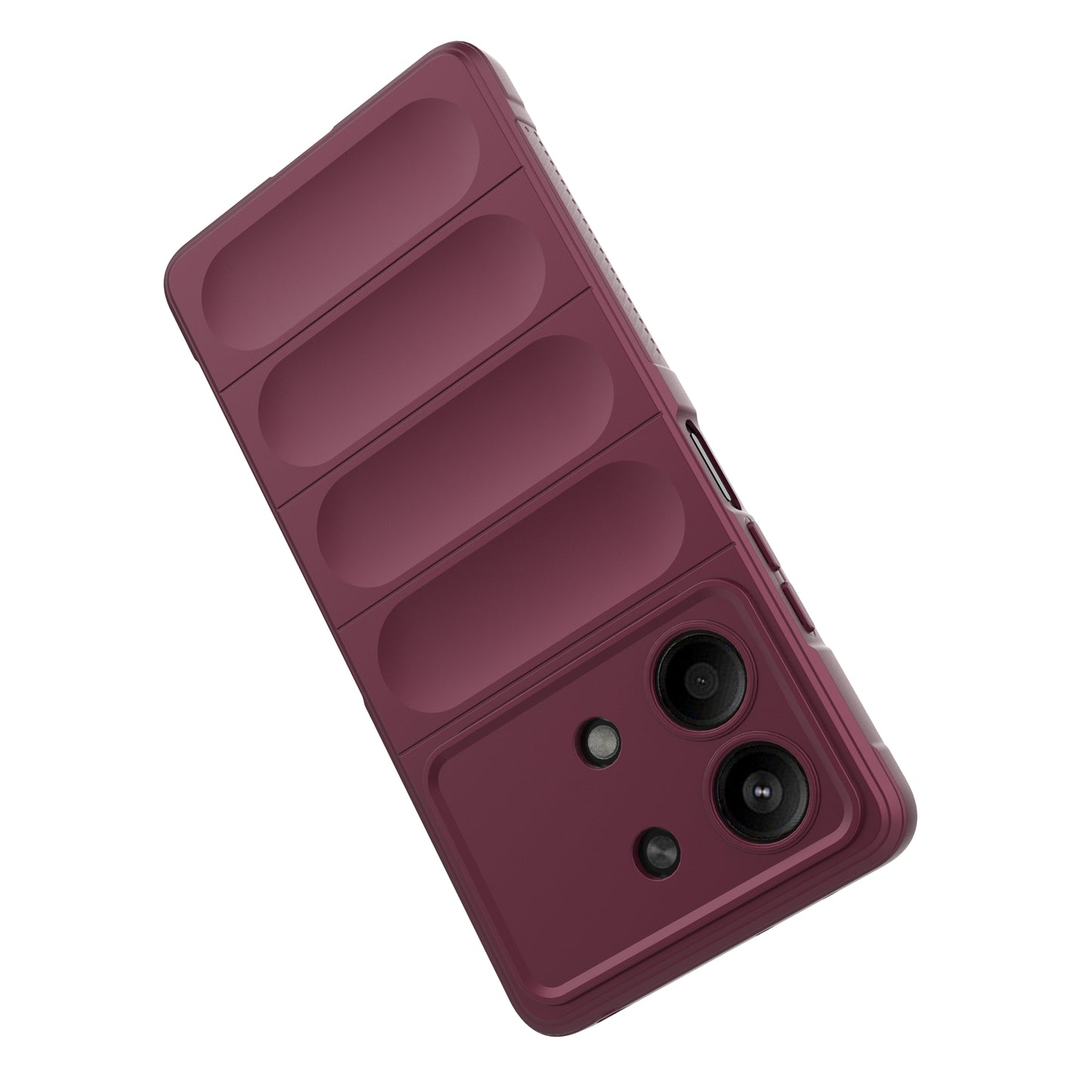 For Xiaomi Redmi Note 13R Pro 5G TPU Case Anti-drop Phone Cover - Wine Red