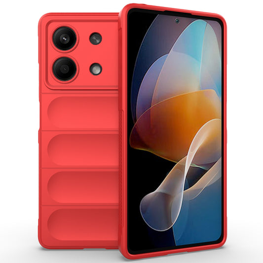 For Xiaomi Redmi Note 13R Pro 5G TPU Case Anti-drop Phone Cover - Red