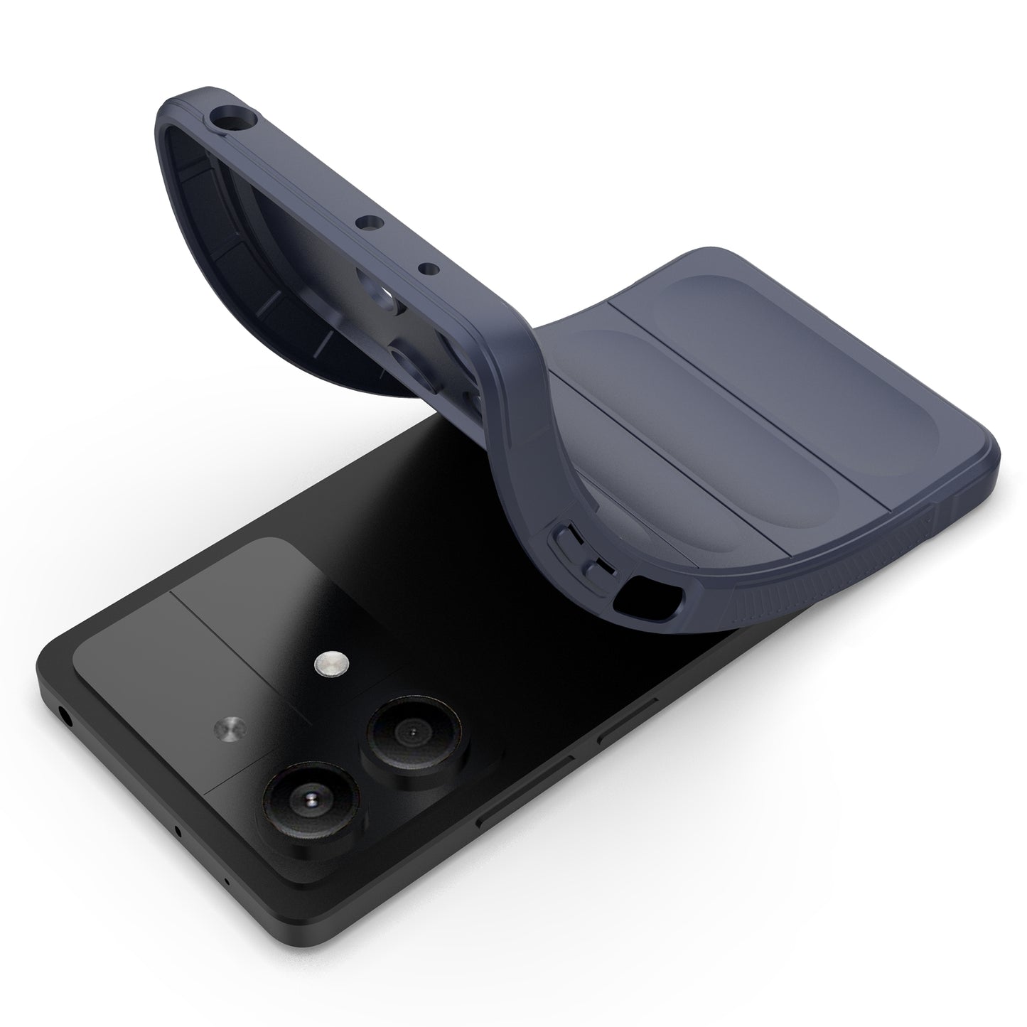 For Xiaomi Redmi Note 13R Pro 5G TPU Case Anti-drop Phone Cover - Dark Blue