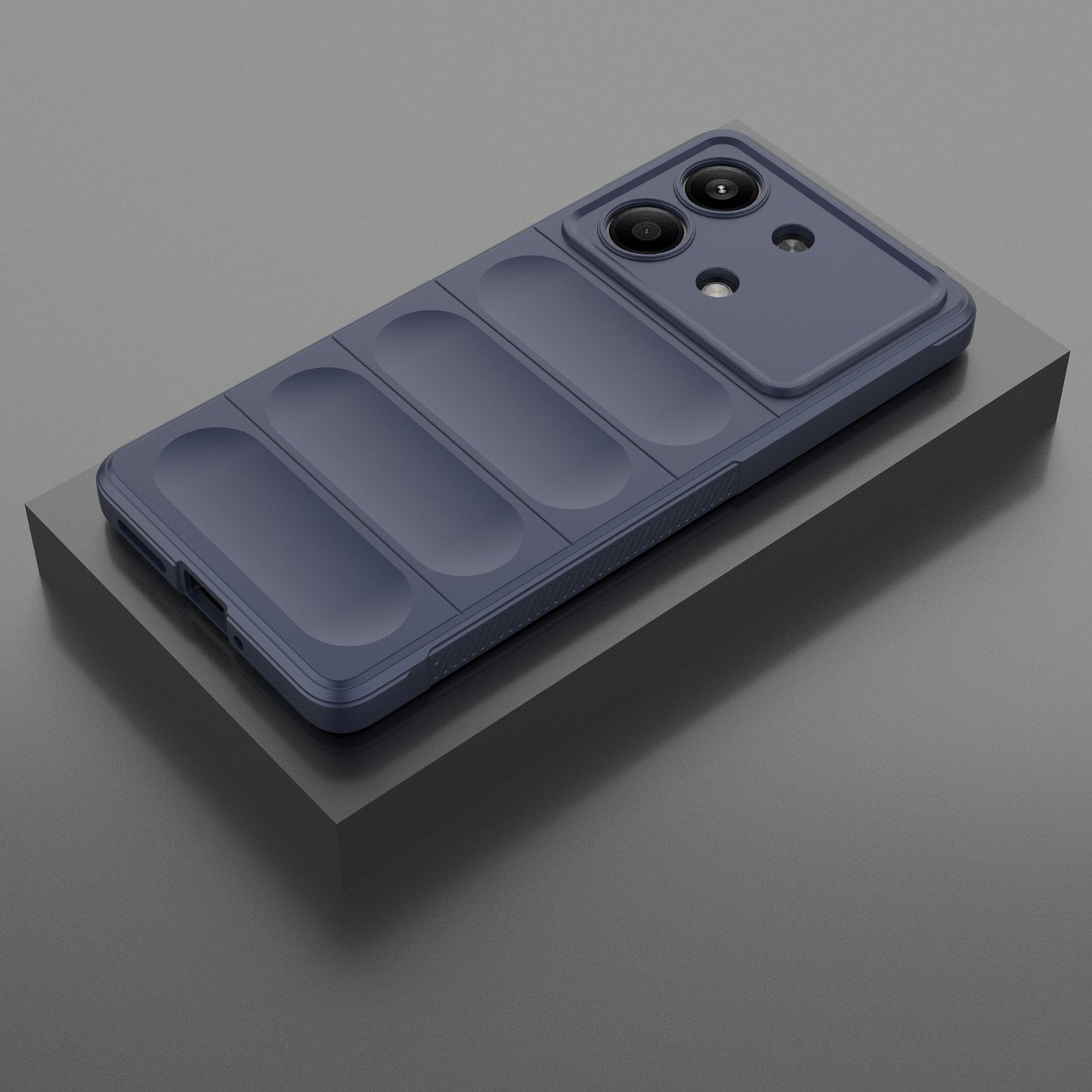 For Xiaomi Redmi Note 13R Pro 5G TPU Case Anti-drop Phone Cover - Dark Blue