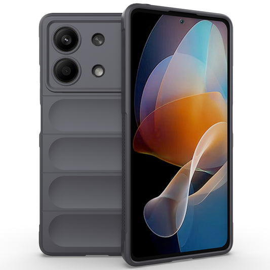 For Xiaomi Redmi Note 13R Pro 5G TPU Case Anti-drop Phone Cover - Dark Grey