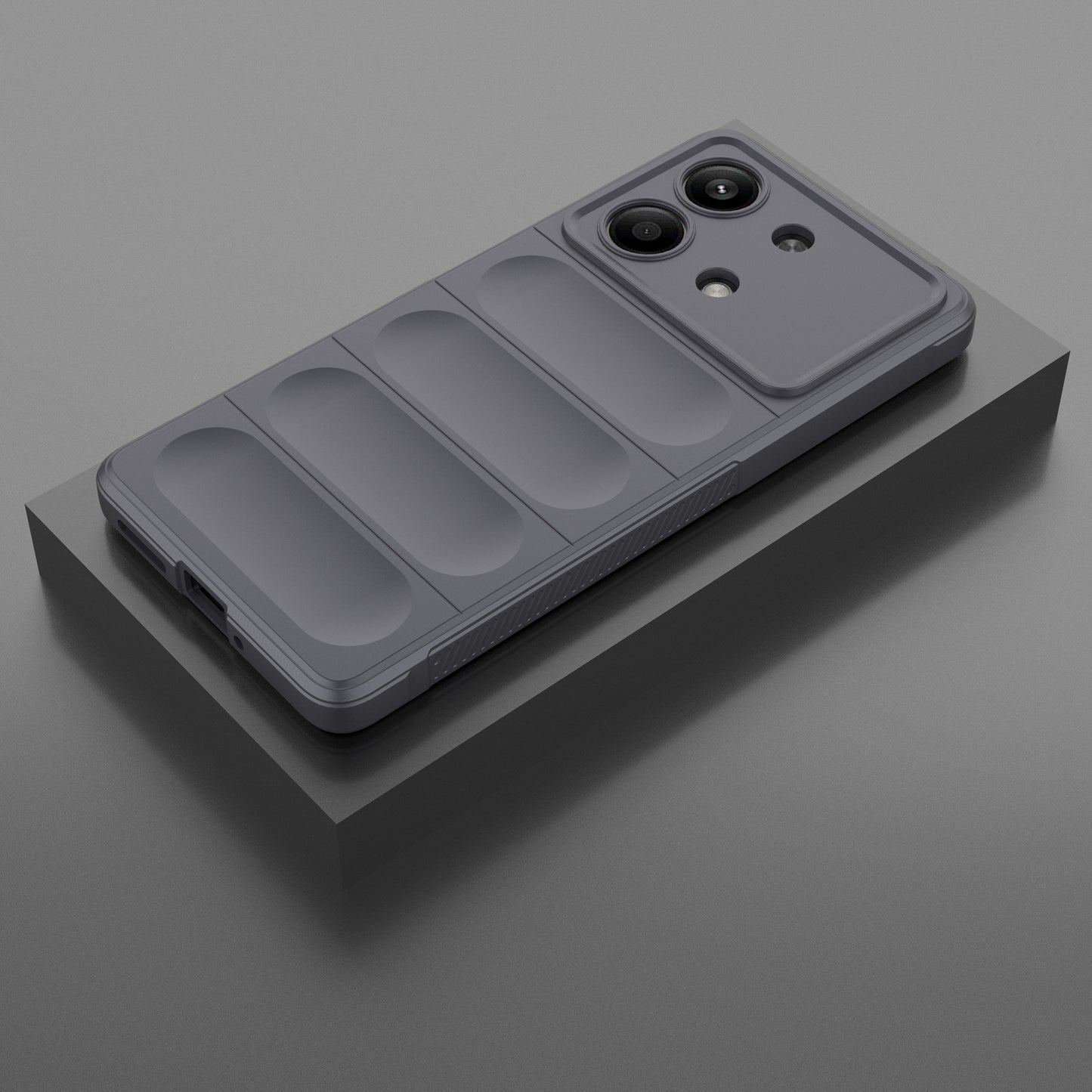 For Xiaomi Redmi Note 13R Pro 5G TPU Case Anti-drop Phone Cover - Dark Grey