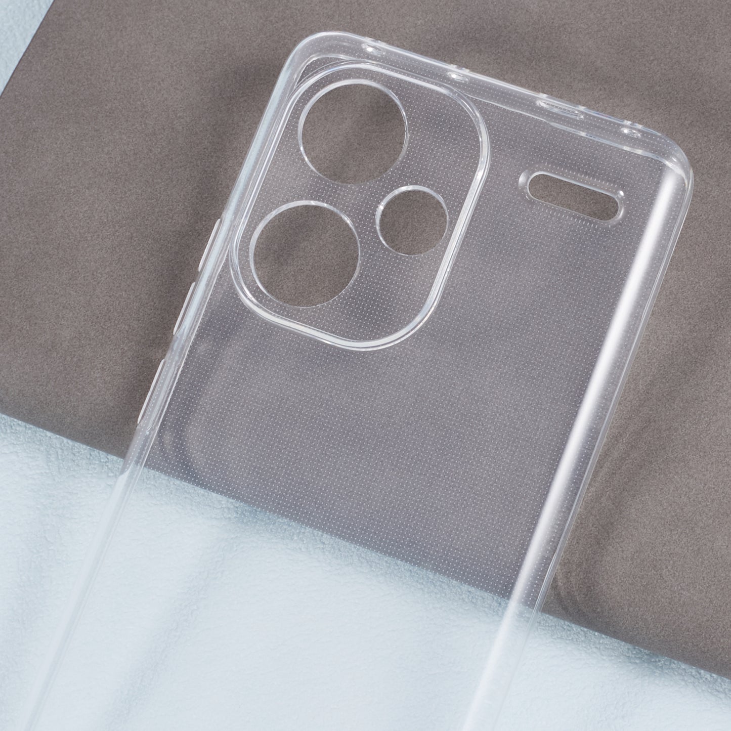 For Xiaomi Redmi Note 13 Pro+ 5G Phone Case Watermark-free Clear Scratch-proof Shell