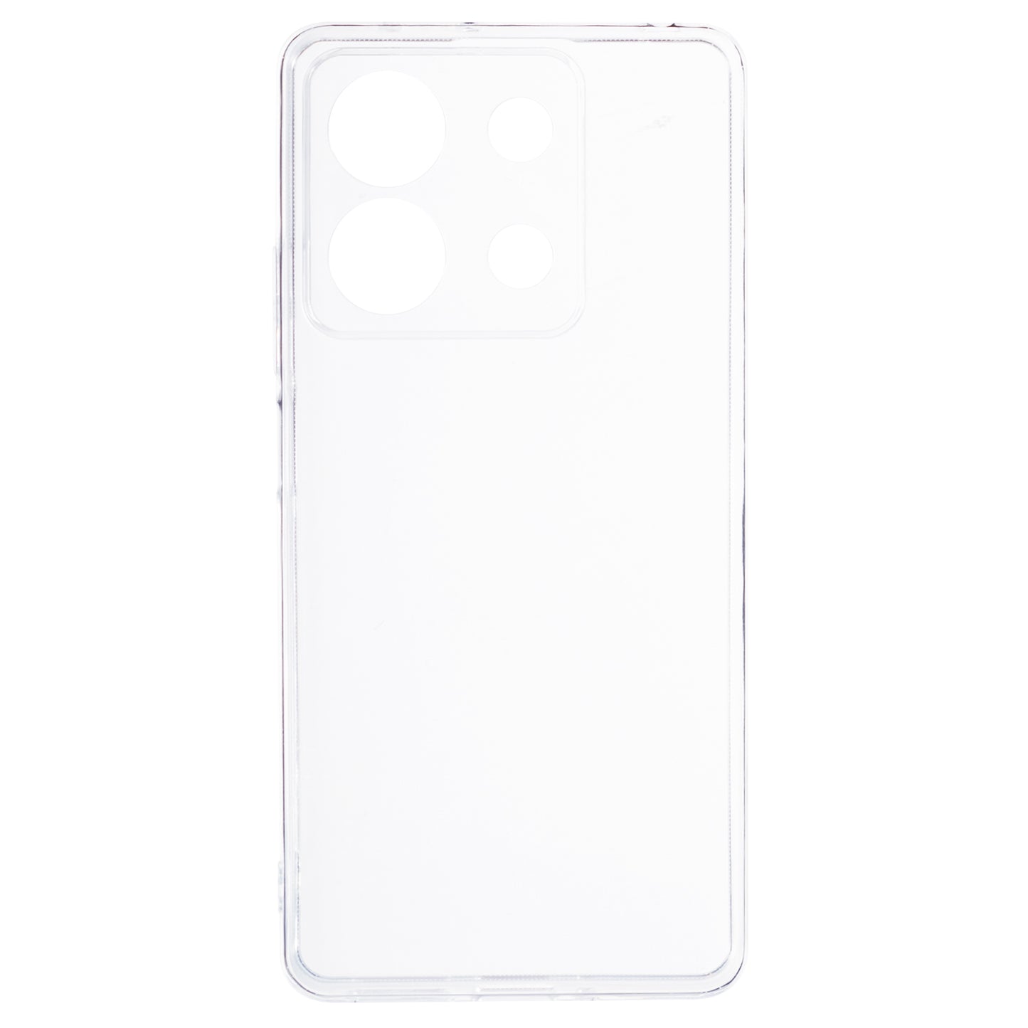For Xiaomi Redmi Note 13 5G / 13 5G (China) Clear Case Watermark-free Slim-Fit TPU Phone Protector