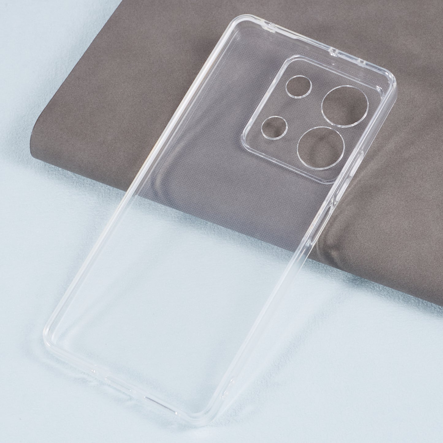 For Xiaomi Redmi Note 13 5G / 13 5G (China) Clear Case Watermark-free Slim-Fit TPU Phone Protector