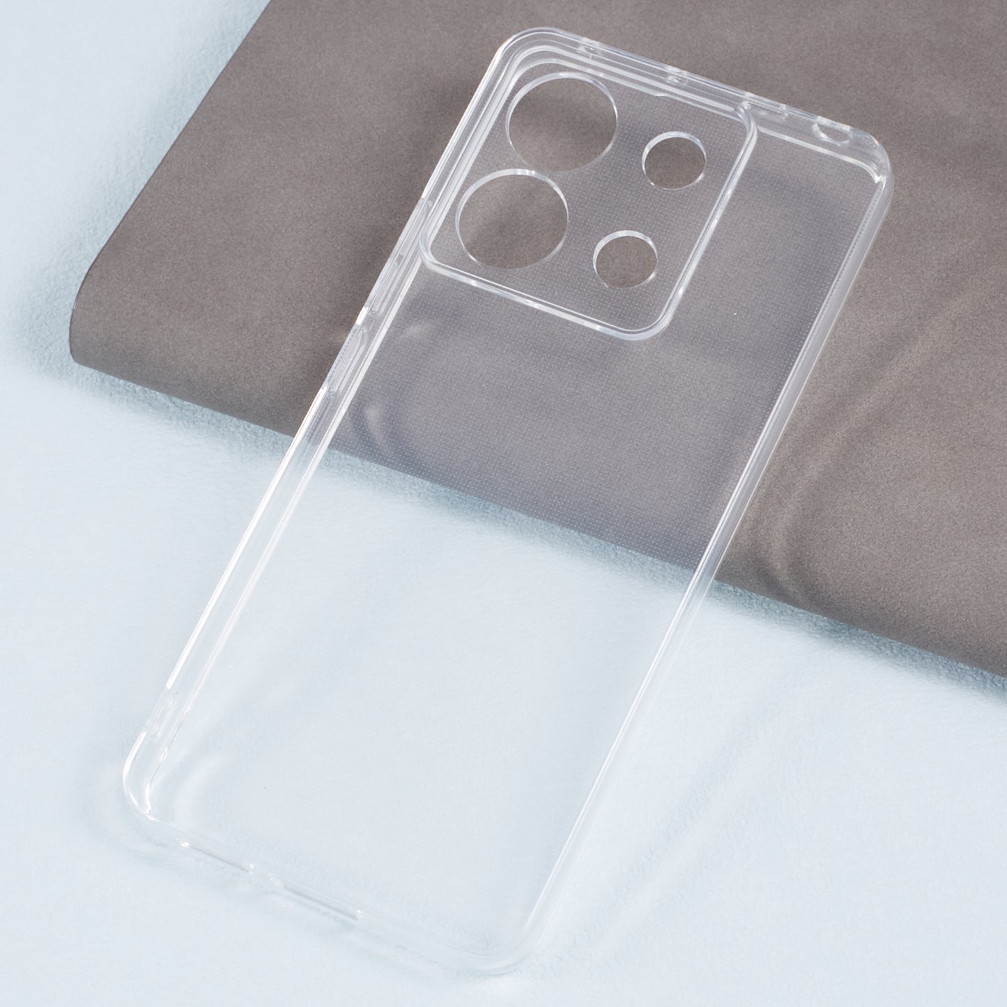 For Xiaomi Redmi Note 13 Pro 5G / Poco X6 5G Case Watermark-free 2.0mm Transparent Cell Phone Cover