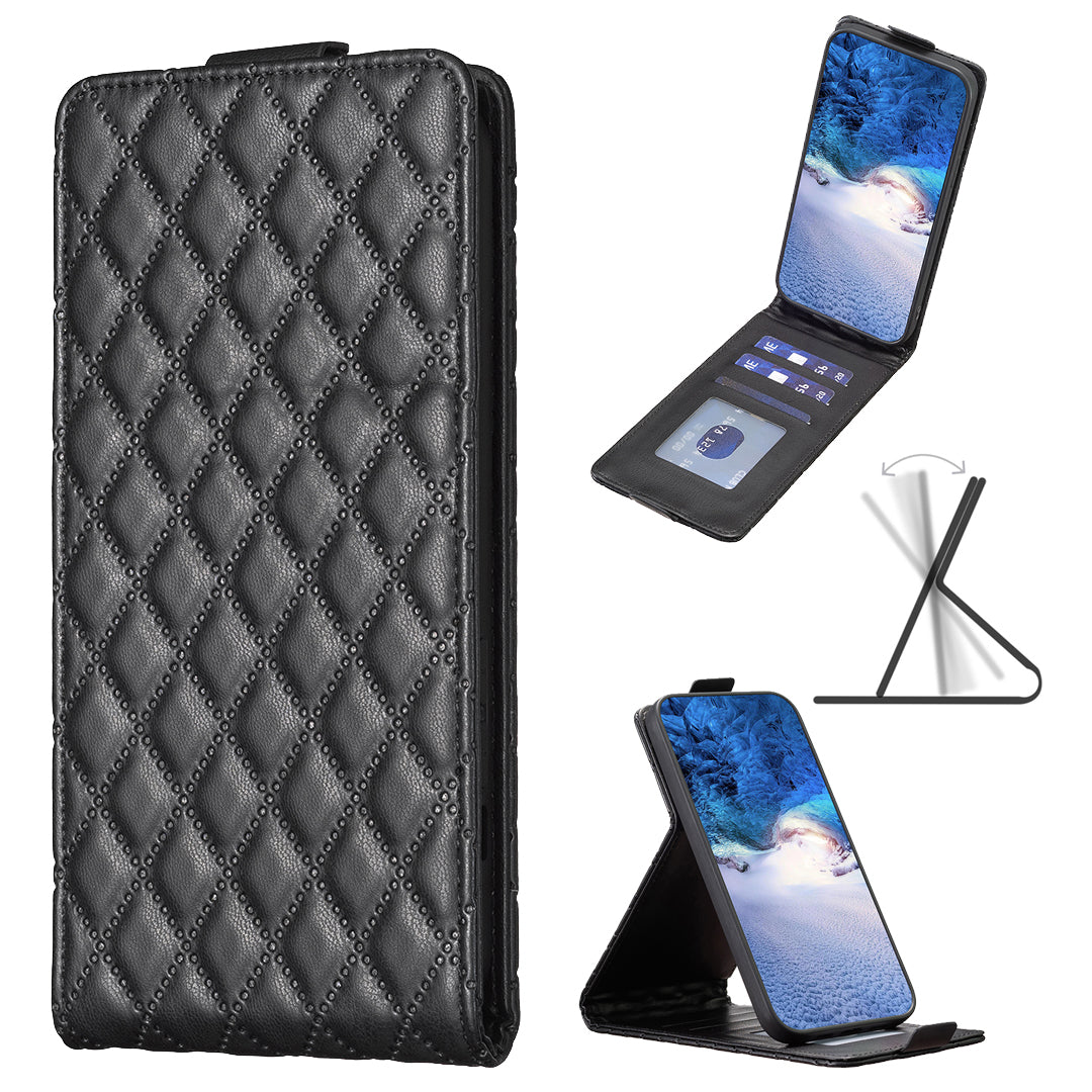 BF30 For Xiaomi Redmi Note 13 5G Case Leather Phone Cover with Card Slots - Black