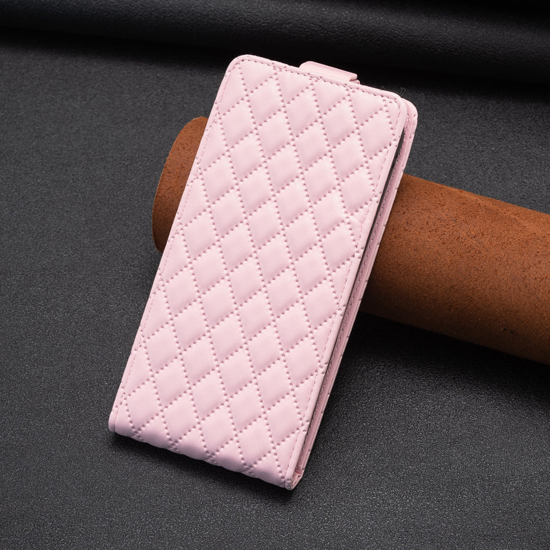 BF30 For Xiaomi Redmi Note 13 5G Case Leather Phone Cover with Card Slots - Pink