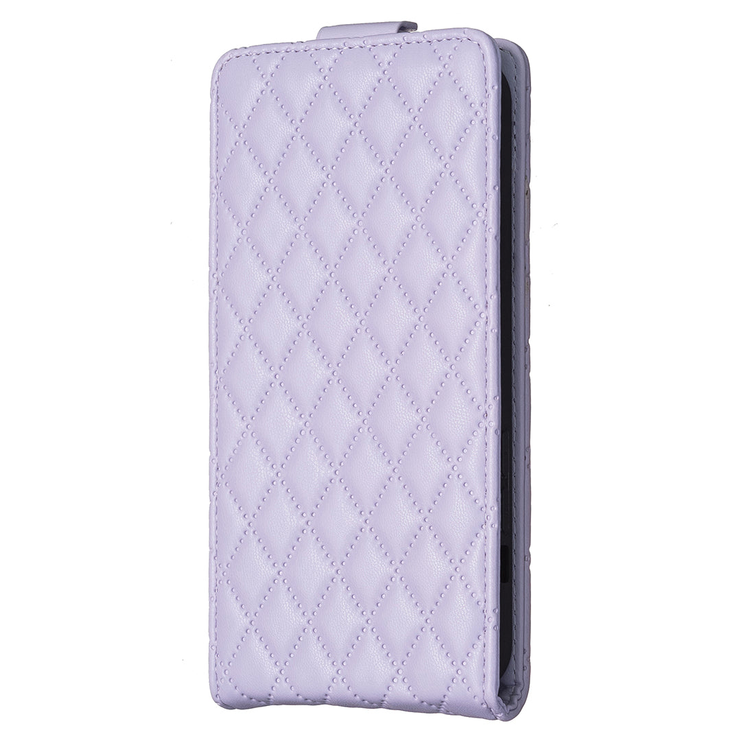 BF30 For Xiaomi Redmi Note 13 5G Case Leather Phone Cover with Card Slots - Purple