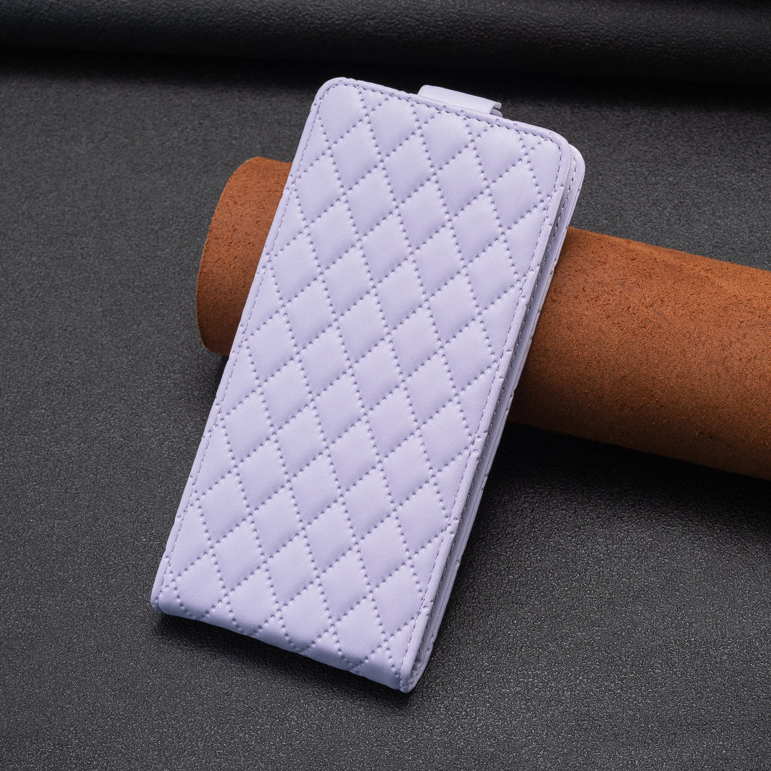 BF30 For Xiaomi Redmi Note 13 5G Case Leather Phone Cover with Card Slots - Purple
