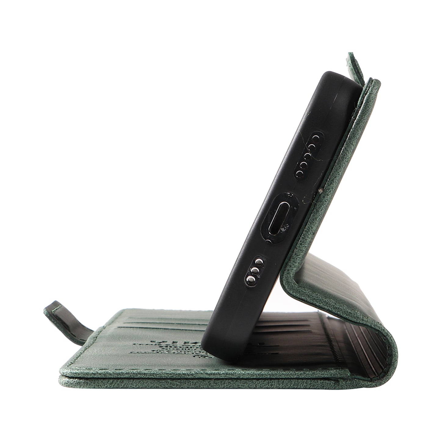 YIKATU YK-005 For Xiaomi Redmi Note 13 4G Wallet Cover Skin-touch Leather Phone Case - Green