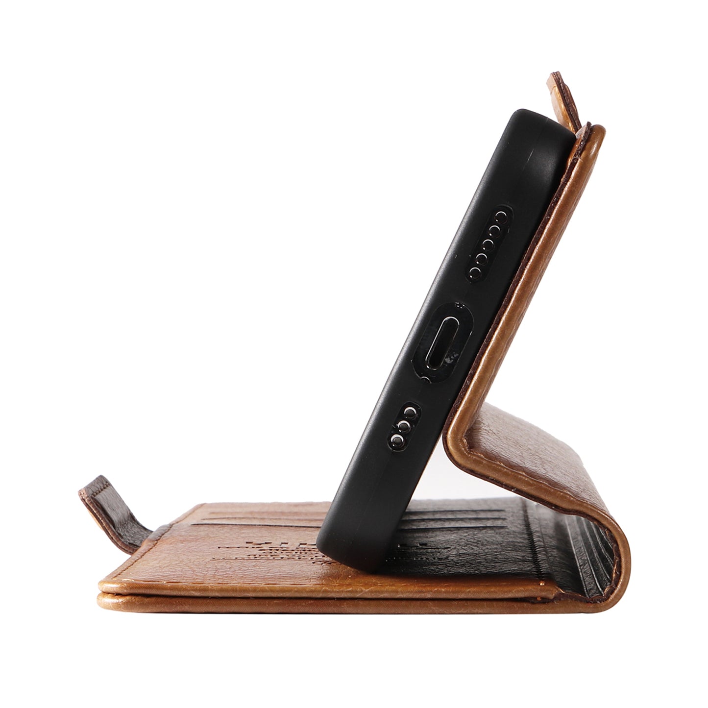 YIKATU YK-007 For Xiaomi Redmi Note 13 4G Leather Case Litchi Texture Cover Phone Wallet - Brown