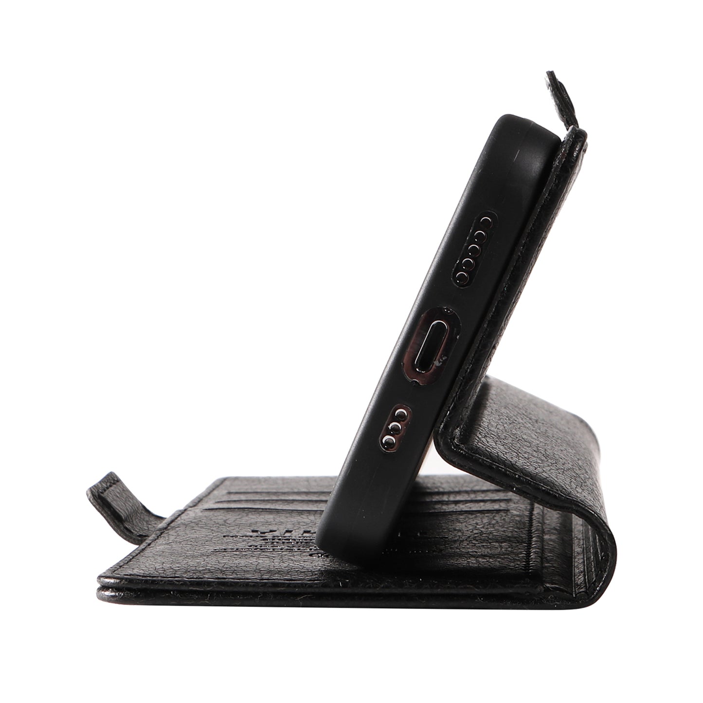 YIKATU YK-007 For Xiaomi Redmi Note 13 4G Leather Case Litchi Texture Cover Phone Wallet - Black