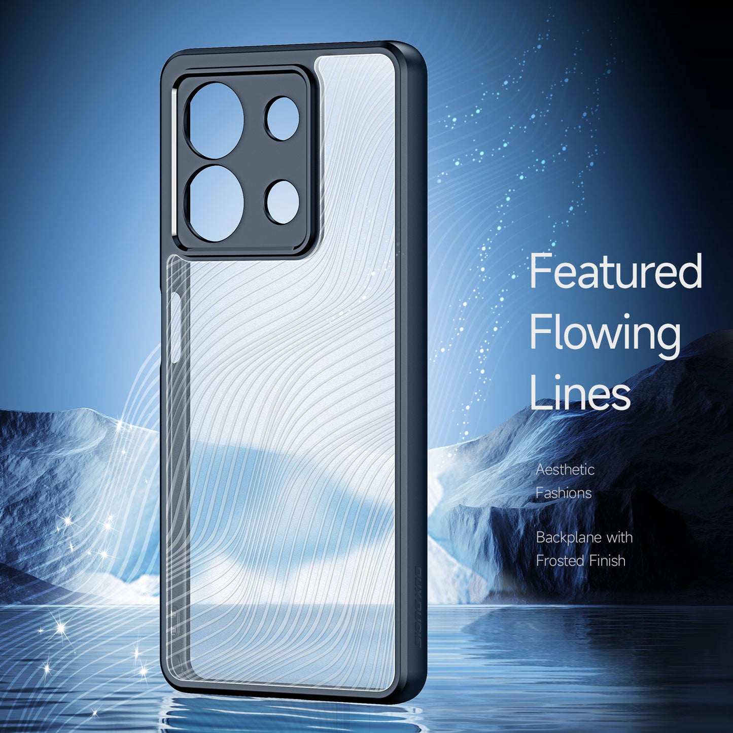 DUX DUCIS Aimo Series For Xiaomi Redmi Note 13 5G Case Shockproof Back Cover (REACH Certification) - Black
