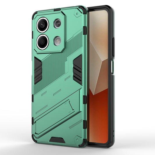 For Xiaomi Redmi Note 13 5G / Note 13 5G (China) Case Kickstand Protective Phone Cover - Green